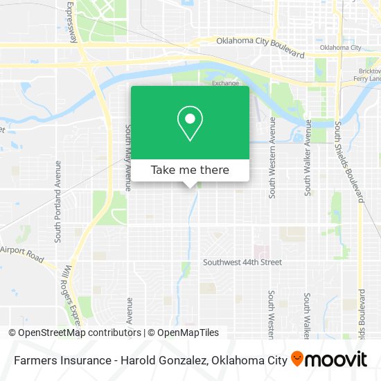 Mapa de Farmers Insurance - Harold Gonzalez