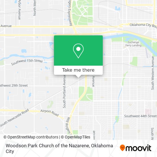 Woodson Park Church of the Nazarene map