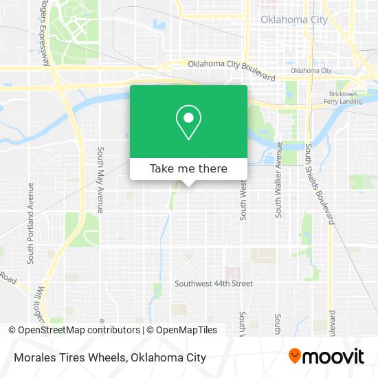 Morales Tires Wheels map