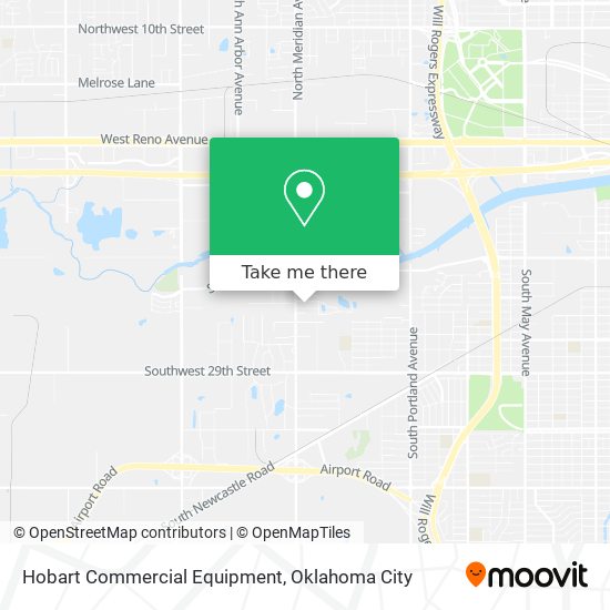 Hobart Commercial Equipment map