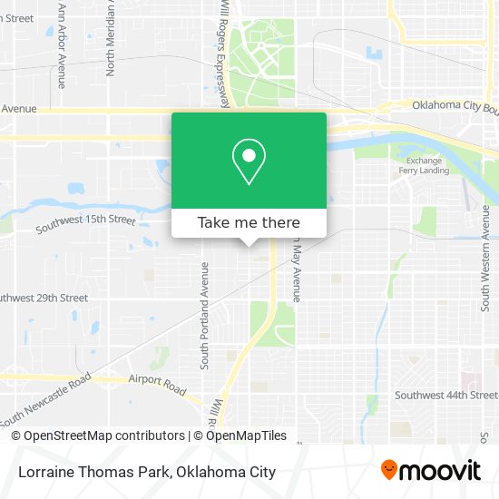 Lorraine Thomas Park map
