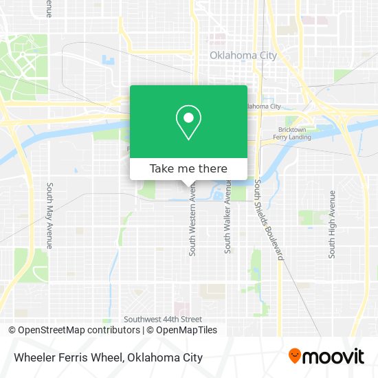 Wheeler Ferris Wheel map