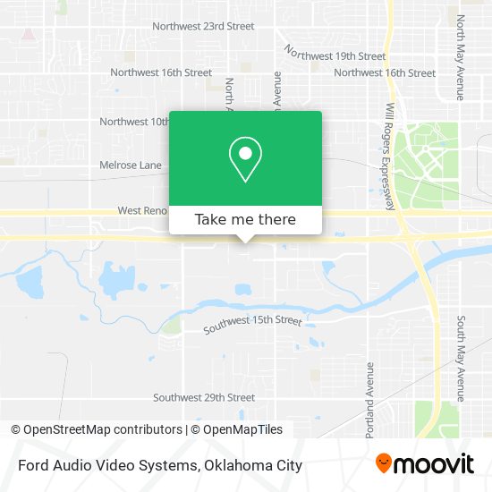 Ford Audio Video Systems map