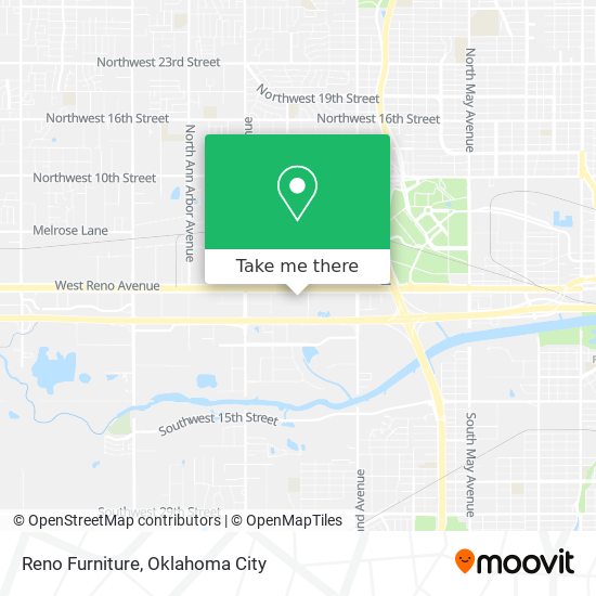 Reno Furniture map