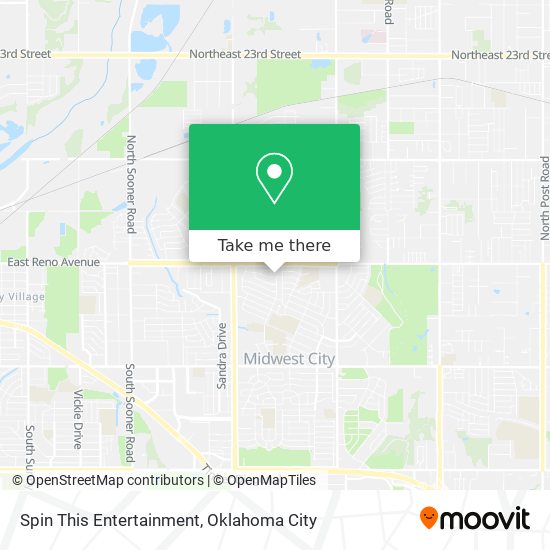 Spin This Entertainment map