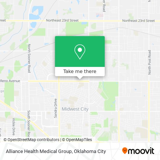 Alliance Health Medical Group map