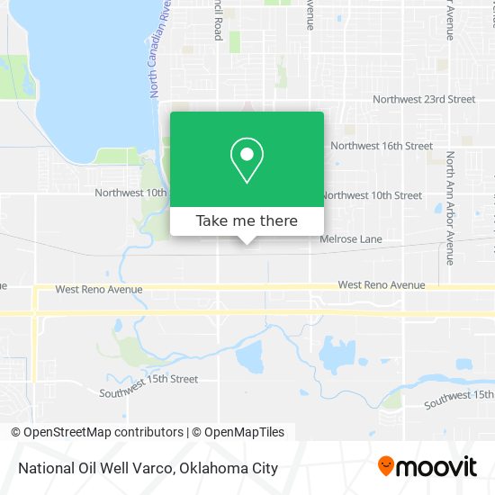 National Oil Well Varco map