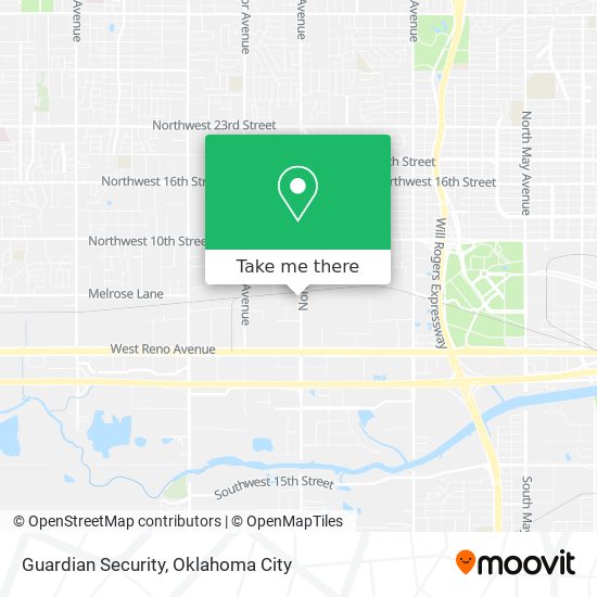 Guardian Security map