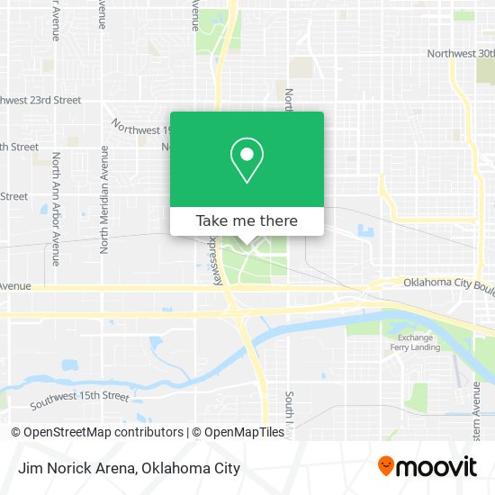 Mapa de Jim Norick Arena