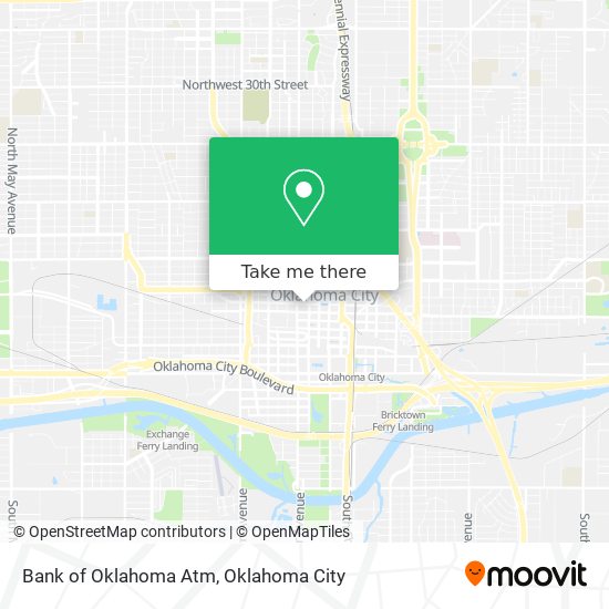Mapa de Bank of Oklahoma Atm