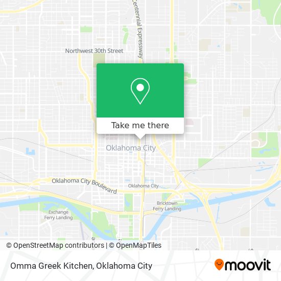 Omma Greek Kitchen map