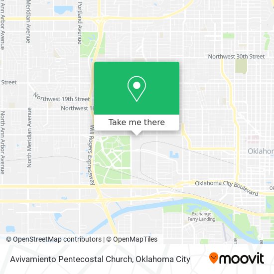 Avivamiento Pentecostal Church map