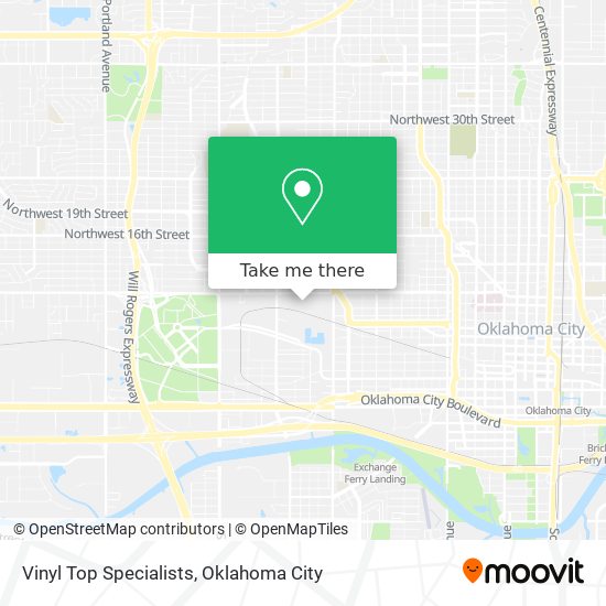 Vinyl Top Specialists map