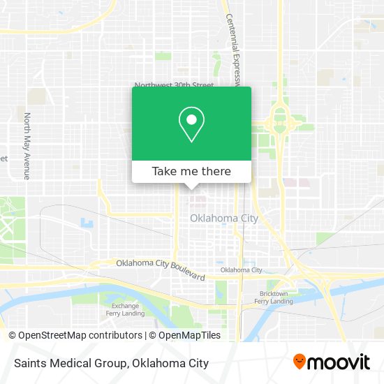 Saints Medical Group map