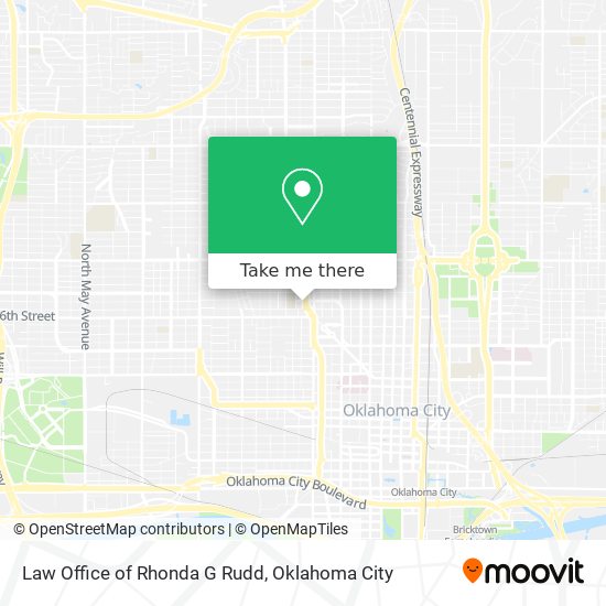 Law Office of Rhonda G Rudd map