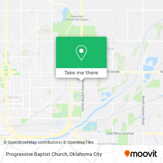 Mapa de Progressive Baptist Church
