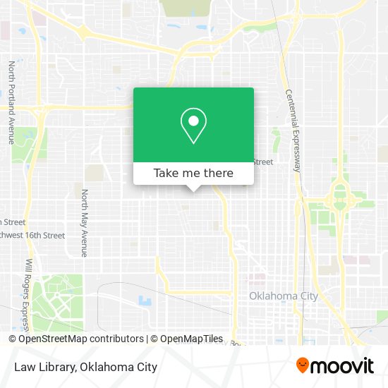 Mapa de Law Library