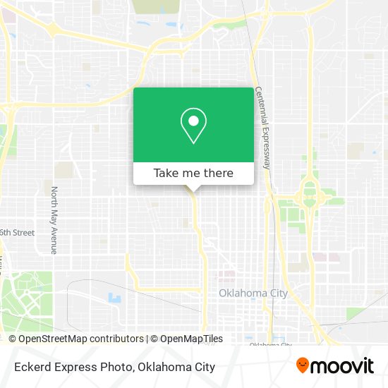 Eckerd Express Photo map