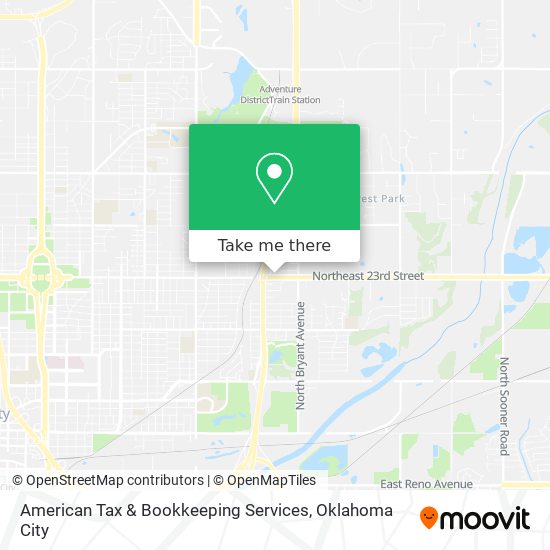 American Tax & Bookkeeping Services map