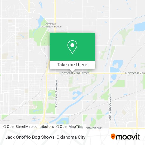 Jack Onofrio Dog Shows map