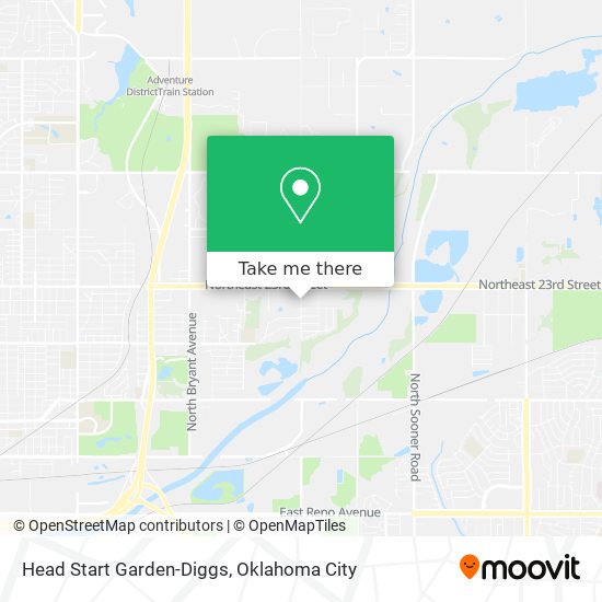 Mapa de Head Start Garden-Diggs