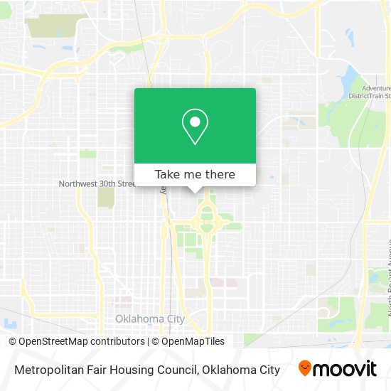 Metropolitan Fair Housing Council map