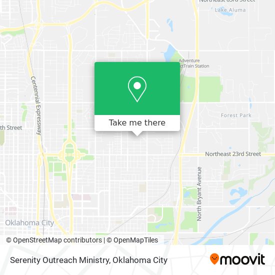 Mapa de Serenity Outreach Ministry