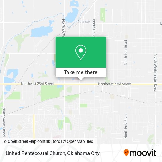 United Pentecostal Church map