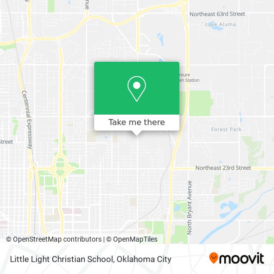 Mapa de Little Light Christian School