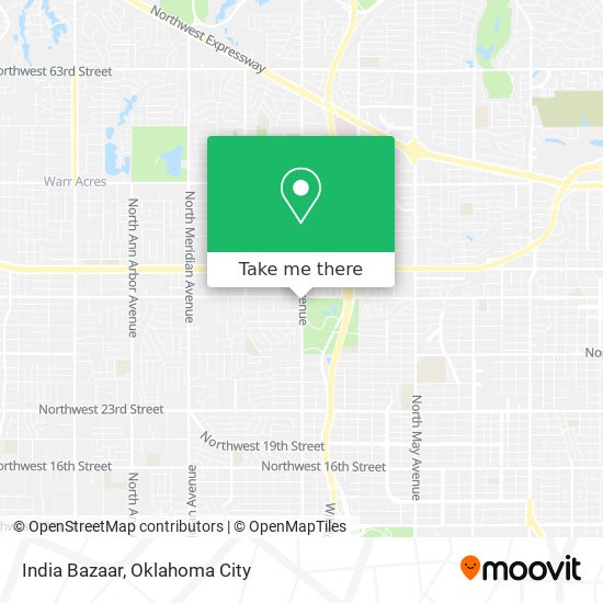 India Bazaar map