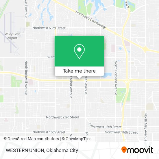Mapa de WESTERN UNION