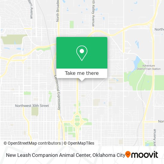 New Leash Companion Animal Center map