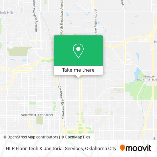 HLR Floor Tech & Janitorial Services map