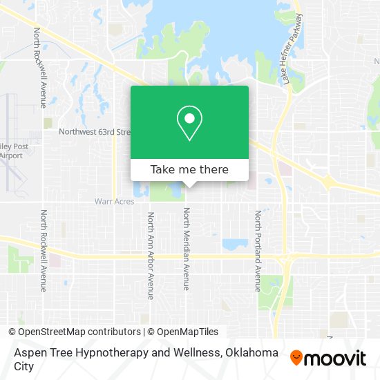 Aspen Tree Hypnotherapy and Wellness map