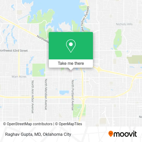 Raghav Gupta, MD map