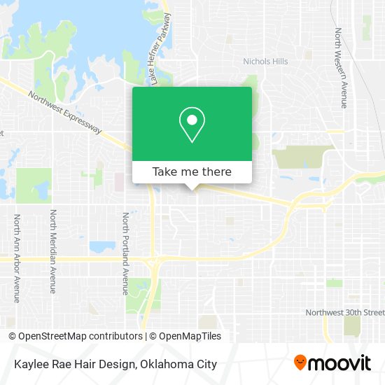 Mapa de Kaylee Rae Hair Design