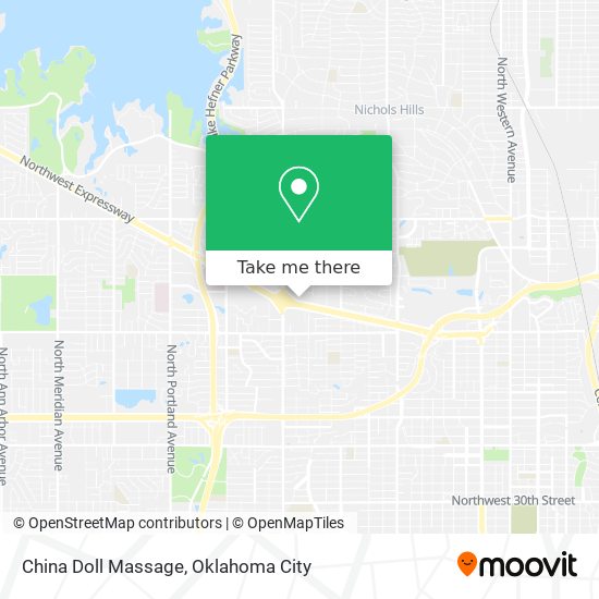 China Doll Massage map