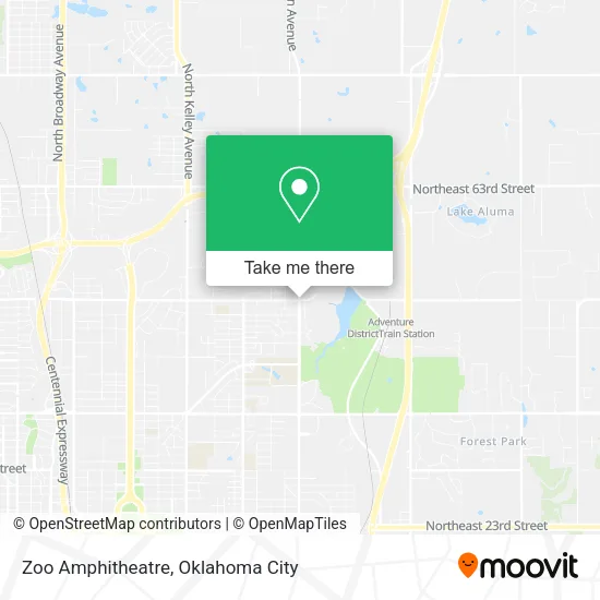 Zoo Amphitheatre map