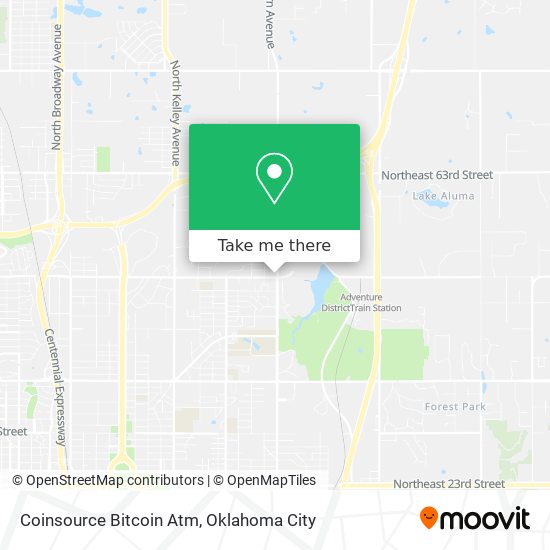 Coinsource Bitcoin Atm map