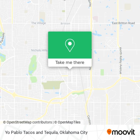 Mapa de Yo Pablo Tacos and Tequila