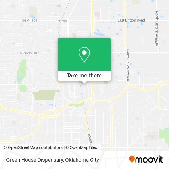Green House Dispensary map