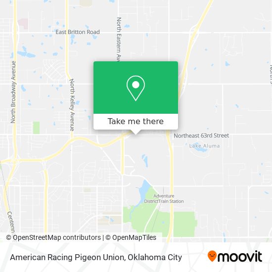 American Racing Pigeon Union map