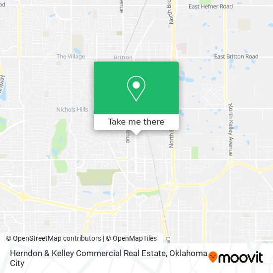 Herndon & Kelley Commercial Real Estate map