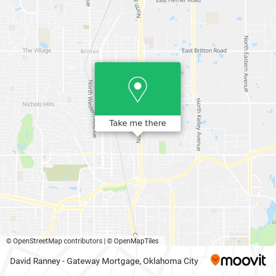 Mapa de David Ranney - Gateway Mortgage