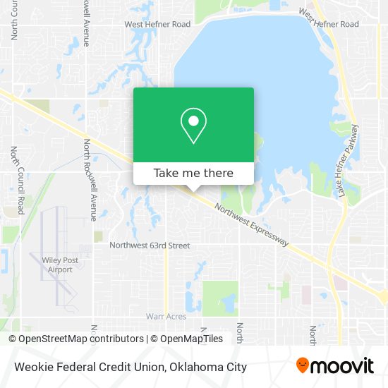 Weokie Federal Credit Union map