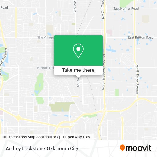 Audrey Lockstone map