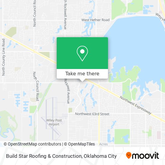 Build Star Roofing & Construction map
