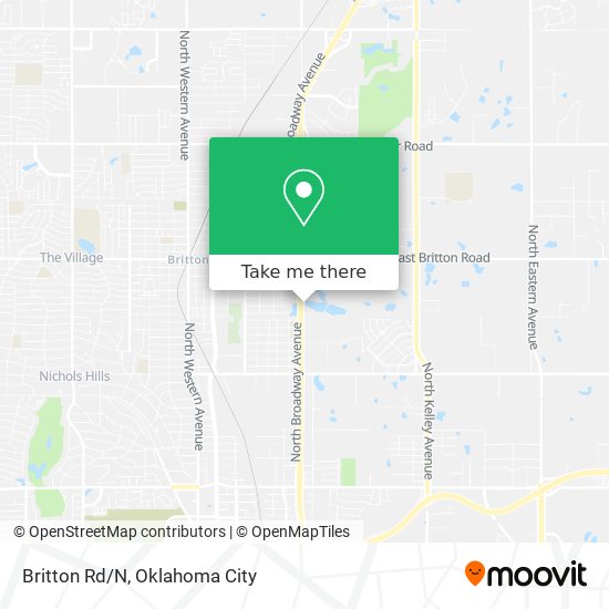 Mapa de Britton Rd/N