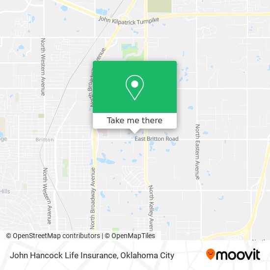 John Hancock Life Insurance map