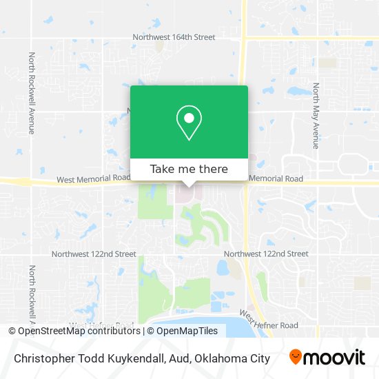 Mapa de Christopher Todd Kuykendall, Aud